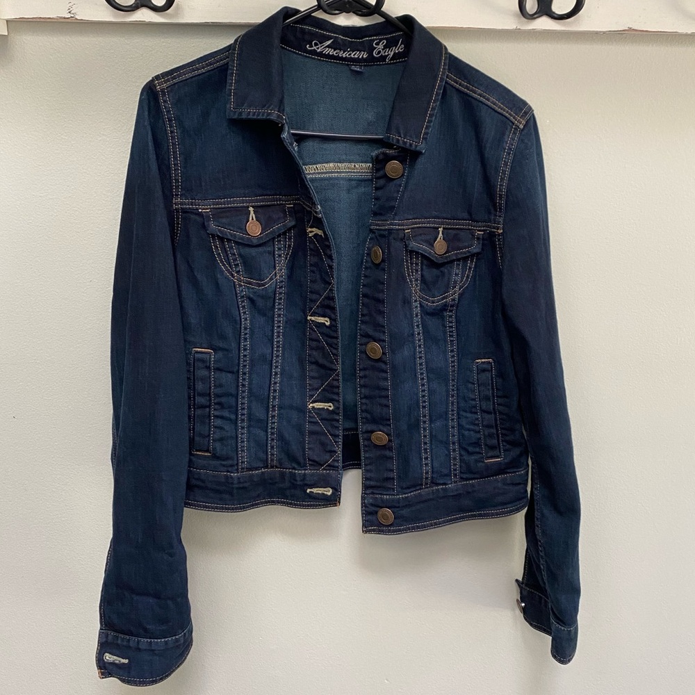 American Eagle Jean Jacket- M